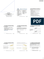 Ch12 - Multiple Linear Regression