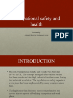 Occupational Safety and Health