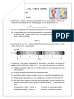 Fichas FISICA 11 - Ficha 4 - Sinais e Ondas