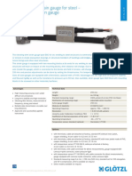 Extensometro Strain Gauge P 66.81 Dehnungsaufnehmer Stahl DSC en