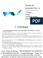 Estudo Mestrado Teologia PUC-RJ