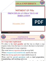 Chapter 3 Crop Water Requirements