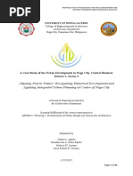 Aligning Past To Future: Recognizing Historical Development and Applying Integrated Urban Planning at Centro of Naga City