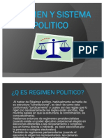 Regimen y Sistema Politico