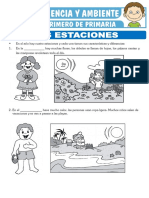 Las Estaciones para Primero de Primaria