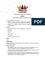 Sesiones 1 y 5 - Hombres Capacitados