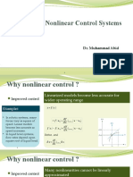 NCS21 - 01 - Introduction To Nonlinear Control