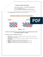 Electrolysis - Notes