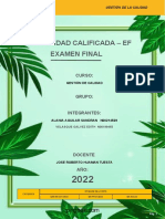 Examen Final Gestion de Calidad