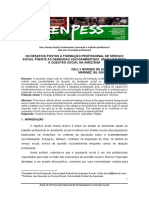 Ekeys, 01202 Os Desafios Postos À Formção Profissional de Serviço Social Frente Às Demandas Socioambiente - Um Olhar para A Questã