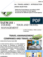 Travel Agency Management