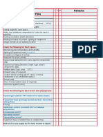 HVAC Design Check List (MEP Group Rev.0)