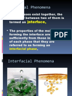 Interfacial Phenomena