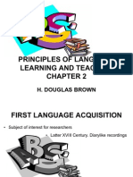 Principles of Language Learning and Teaching