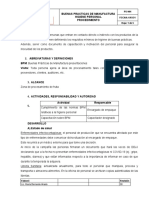 PS 004 Procedimiento Higiene Del Personal