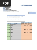 Ejercicio#1: Contabilidad General