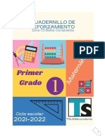 Cuadernillo Reforzamiento Primer Grado Matemáticas