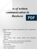 Module 3 - Business Letters