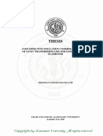 Thesis: Cost-Effective Insulation Coordination Design of 115 KV Transmission Line For Lightning Back-Flashover