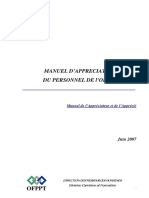 21-Manuel D'appréciation Du Personnel - Juin 2007