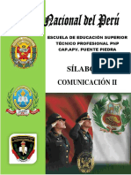 Comunicacion Ii Silabo Listo 2022-2023