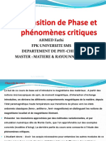 Transition de Phase Ch1