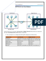 Lab 7 - Configuring DHCP Server On Cisco Routers