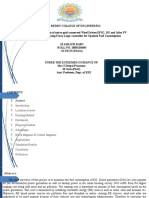 Ext A Microgrid Based On Wind Driven DFIG, DG and Solar PV Array For Optimal Fuel Consumption