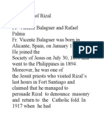 Retraction of Rizal