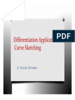 Differentiation Applications Curve Sketching