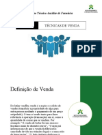 UFCD 4365 - Técnicas de Venda