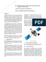 Static Load Test Qualification of A Geostationary Spacecraft Primary Structure