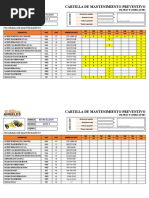 Cartilla de Mantenimiento - Motoniveladora Komatsu GD555-5