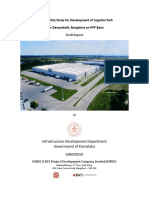 Pre Feasibility Study For Development of Logistics Park - Bangalore