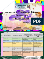 Portfolio in Literacy Training