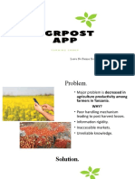 Agrpost App Pitch Deck.