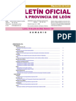 Boletín Oficial: de La Provincia de León