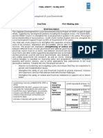 FINAL UNDP Loc Gov Proposal For EU STRIDE