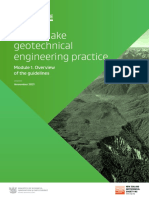 Module 1 Overview of Earthquake Geotechnical Engineering Practice Guidelines Version 1