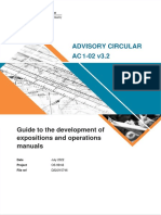 Advisory Circular 01 02 Guide Preparation Expositions Operations Manuals