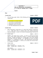 Analysis of Financial Statements (Difficulty: E Easy, M Medium, and T Tough) Multiple Choice: Conceptual