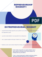 Entrepreneurship Mindset+