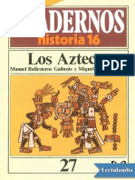 Los Aztecas - Manuel Ballesteros Gaibrois