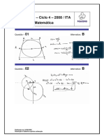 Resolucao Matematica ITA - CICLO 4