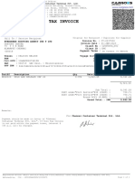 Invoice CT-2237500