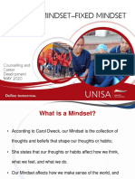 DCCD Study Mindset Unisa