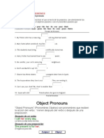 Object Pronouns: Grammar: Possessives