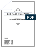 Team 5 b2b Case Analysis