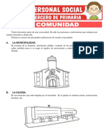 La Comunidad para Tercero de Primaria