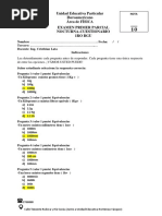 Cuestion. Primer Parcial Física 1